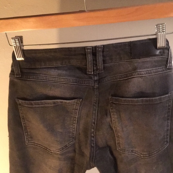 Sandro Gray / Zebra Skinny Jeans EU 36 / US 4 - Picture 3 of 4